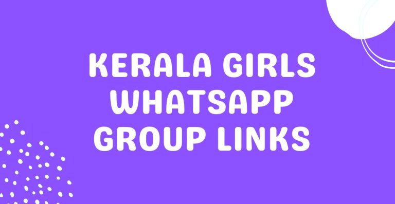 Kerala Girls Whatsapp Group Links