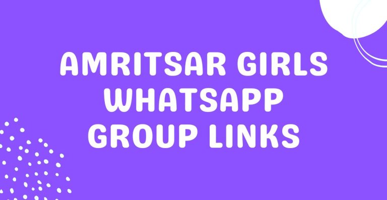 Amritsar Girls Whatsapp Group Links