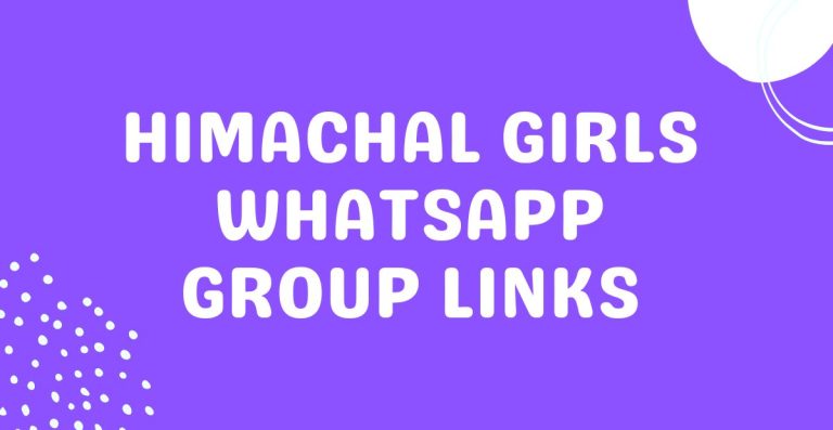 Himachal Girls Whatsapp Group Links