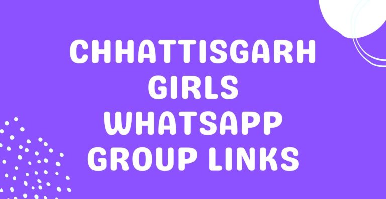 Chhattisgarh Girls Whatsapp Group Links