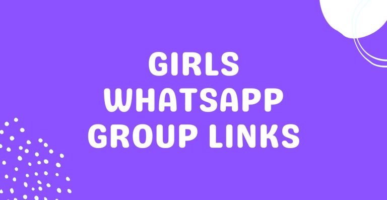 Girls Whatsapp Group Links