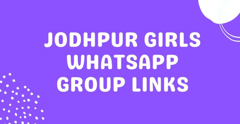 Jodhpur Girls Whatsapp Group Links